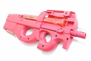  bargain sale DOUBLE BELL P90 pink electric gun No.810-h limitation 1 jpy start 