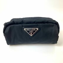 PRADA プラダ　ポーチ　小物入れ　ナイロン　テスートナイロン　ブラック　レディース　ブランド　正規品　中古品_画像1