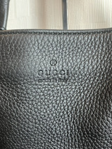 12815-04★グッチ/GUCCI バッグ トートバッグ ハンドバッグ ブラック シルバー レディース メンズ★_画像3