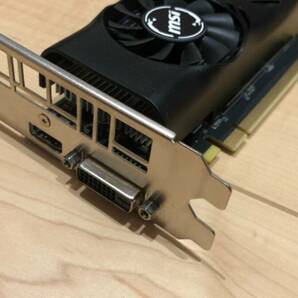 MSI GeForce GTX 1650 4GT LP GeForce GTX1650 4GB GDDR5 補助電源不要 ロープロブラケットなしの画像2