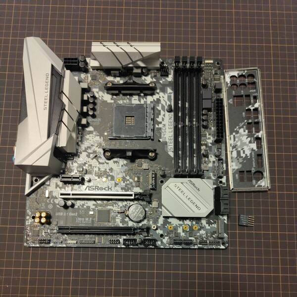 マザーボード ASRock B450M STEEL LEGEND AM4 MicroATX