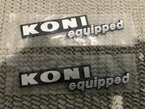 KONI　エンブレム　未使用　当時物　希少