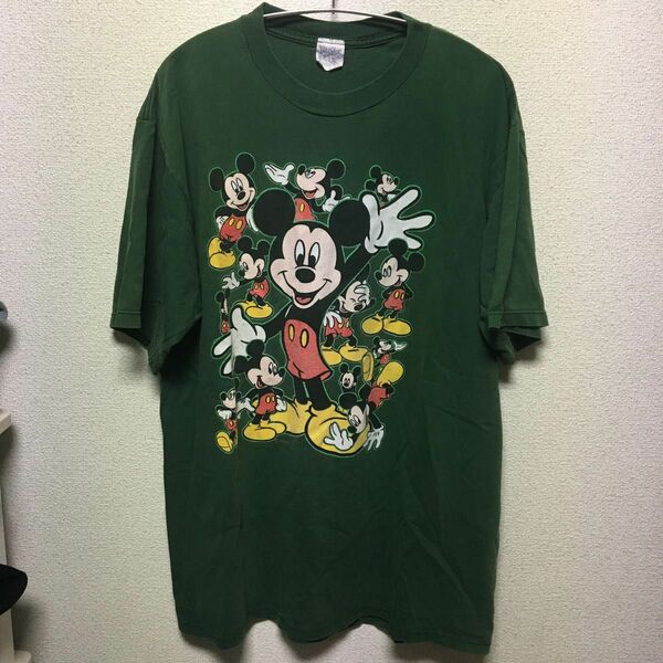 00s USA製　ミッキーtシャツ XL 