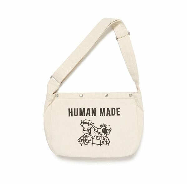 新品未開封 HUMAN MADE MILKBOY BAG