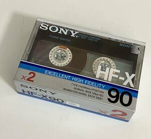 カセットテープ SONY HF-X 90 2本