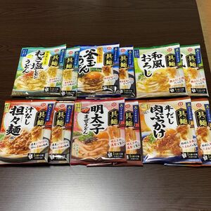 キッコーマン　具麺　6種類計12袋セット