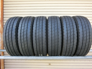 ★ 195/75R15 109/107L ★ 6本set ★ DUNLOP ★ ENASAVE SP LT50　残溝8～9㎜　202008製　195/75/15　195/75-15