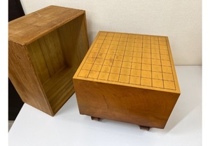 1 jpy start shogi record book@.? new .? heaven ground .? board thickness approximately 20cm legs attaching .. equipped 