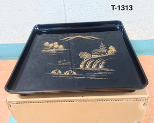 { new goods }.. seat serving tray 5 serving tray set . serving tray box equipped ②