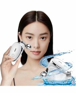 美顔ローラー EMS 微電流 美顔器 顔 美容ローラー 高級なデザイン&IPX5防水仕様 1台多役 USB充電&3Dデザイン