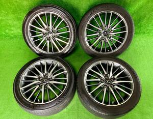 レクサス Fスポーツ LS460 LS600 19インチ BBS RV748 245/45ZR19 19X8J+35 PCD120 ホイール タイヤ 4本 セット F SPORTS