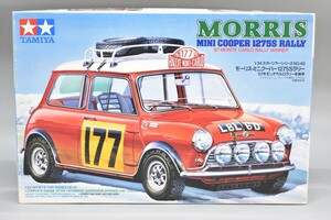  not yet constructed completion goods TAMIYA Tamiya 1/24 sport car series Morris Mini Cooper 1275S Rally *67 year Monte Carlo Rally victory car NU-204G