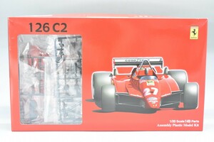  not yet constructed completion goods FUJIMI Fujimi 1/20 GP series No.1 Ferrari 126 C2 1982 year saury linoFerrari plastic model NU-203G