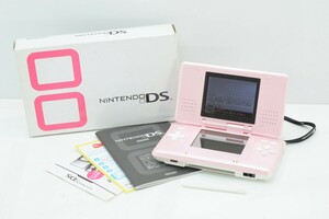 DS ニンテンドーDS 本体 元箱 取説 タッチペン付 動作品 NTR-001 キャンディピンク 初代 任天堂 ゲーム機 NINTENDO RL-583T/703