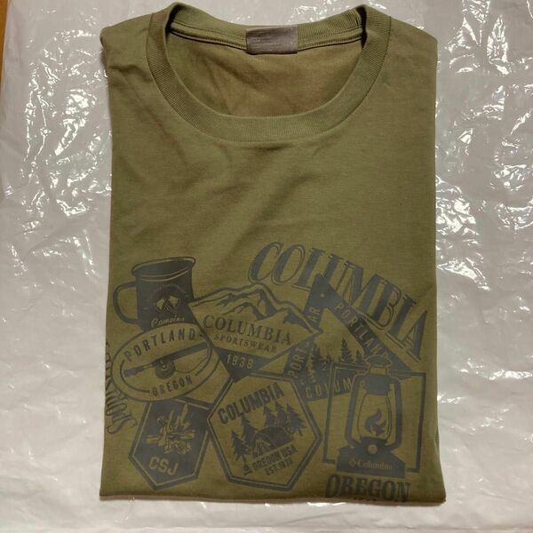 Columbia コロンビア ヤハラフォレスト プリント 半袖 Tシャツ メンズ レディース 半袖Tシャツ PM0681
