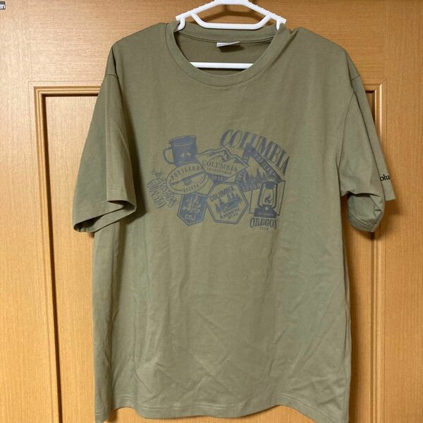 Columbia コロンビア ヤハラフォレスト プリント 半袖 Tシャツ メンズ レディース 半袖Tシャツ PM0681