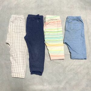 ユニクロ　GAP ベビー　レギンス　80 4枚セット