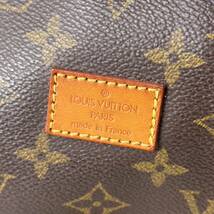 1円〜★LOUIS VUITTON ルイヴィトン ソミュール30 ショルダーバッグ モノグラム フラップ M42256 ブラウン メッセンジャーバッグ 茶色 6_画像9