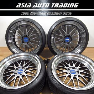 ほぼ新品 BBS LM 9J+15 10J+20 PCD120-5穴 ブルーCAP ミシュラン PS4S 255/30R20 275/30R20 BMW F80 F82 M3 M4 専用サイズ