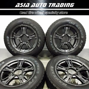 美品 走行極少 KIRCHEIS S5 5.5J+20 PCD139.7-5穴 ナンカン NK 4x4 WD A/T FT-7 175/80R16 2019年製造 JB64W JB23W ジムニー AZオフロード