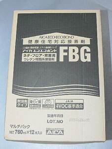 アイカ　エコエコボンド FBG ネダ・フロア・束兼用 760ml 12本 根太ボンド ウレタン樹脂系接着剤 未使用品格安（152）