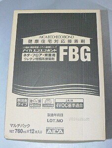 アイカ　エコエコボンド FBG ネダ・フロア・束兼用 760ml 12本 根太ボンド ウレタン樹脂系接着剤 未使用品格安（154）