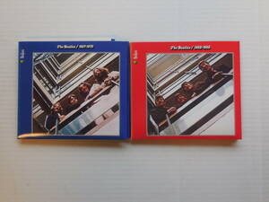 ザ・ビートルズ 赤【1962-1966】青【1967-1970】 CD セット Beatles リマスター TOCP-71019 71017 送料￥230～