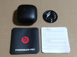 ジャンク品【動作不良 箱無し】Beats by Dr.Dre フルワイヤレスイヤホン Powerbeats Pro ブラック MV6Y2PA/A Bluetooth　