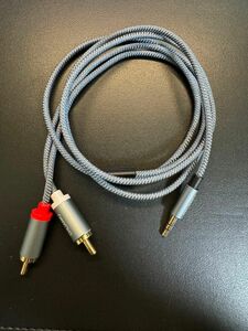 CHLIANKJ 3.5mm ステレオミニプラグ to 2RCA 1m