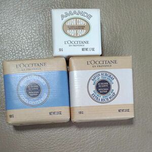 L'OCCITANE　 シアバターソープ100G×2 50G×1