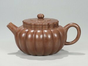 [ cheap ] Akira era origin ....... tea ... purple sand Tokoname . mud small teapot . tea utensils old tea utensils old beautiful taste old . goods era thing 388