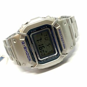 CASIO G-SHOCK DW-5000BL-2JF 稀少　スクリューバック　メタルブレス　デッドストック