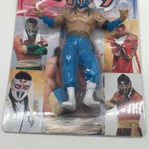 未開封 レア 希少 ハヤブサ FMW 青 コスチューム リアル フィギュア プロレス フィギュア キャラプロ ドリームズ・カム・トゥルー _画像4