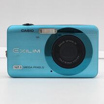 CASIO カシオ EXILIM EX-90 ブルー コンパクト デジタル カメラ バッテリー付属 動作確認済_画像2