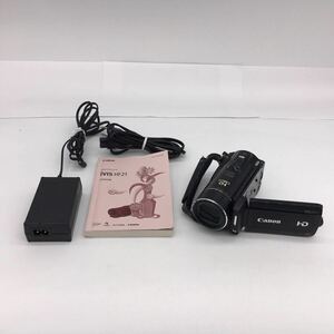  Canon CANON video camera iVIS HF 21 full hi-vision 64GB built-in battery * charger * with instruction attached operation verification ending present condition goods 