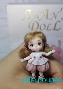 オビツドール　3.8cmドール　親指sizeの人形　ミニマム　bjd