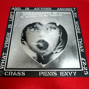 CRASS 『PENIS ENVY』 クラス ペニゼンビー LP国内版 1981年リリース 