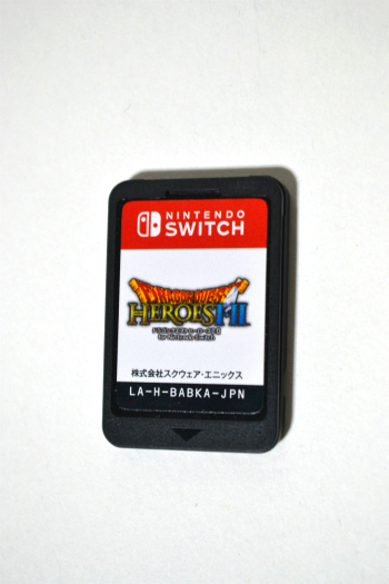 ニンテンドースイッチ ドラゴンクエストヒーローズI・II for Nintendo Switch 動作確認済み ソフトのみ 箱なし ケースなし 中古 即決
