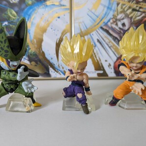 ドラゴンボール アドバージ 孫悟空 孫悟飯 セル ドラゴンボール色紙ART 復刻スペシャル セル 孫悟空 孫悟飯 親子かめはめ波〜の画像2