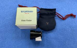◆Voigtlander 28ｍｍ View Finder M ブラック 元箱付き　/ コシナ フォクトレンダー ビューファインダー