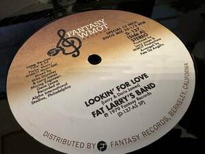 12”★Fat Larry's Band / Lookin' For Love/ ダンス・クラシック！