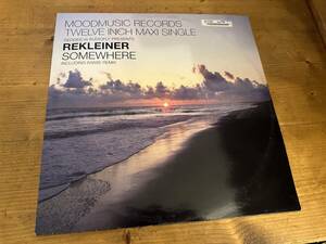 12”★Geddes vs Audiofly Presents Rekleiner / Somewhere / テック・ハウス！