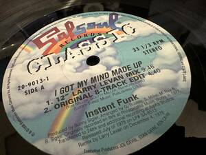 12”★Instant Funk / I Got My Mind Made Up / ダンス・クラシック！ Larry Levan 