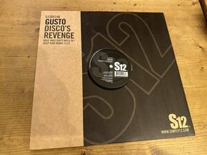 12”★Gusto / Disco's Revenge / Deep Dish / ディスコ・ハウス！