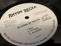 12”★Rhyme Recka / To My Lady / Blowin Up Spots / クラシック！_画像1