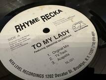 12”★Rhyme Recka / To My Lady / Blowin Up Spots / クラシック！_画像2