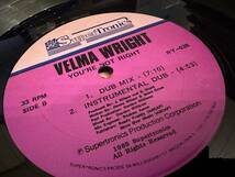 12”★Velma Wright / You're Not Right / ヴォーカル・ハウス・クラシック！！_画像1