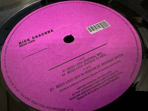 12”★Nick Chacona / Meso Loco / ディープ・ハウス ！