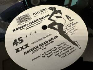 12”★Hateful Head Helen / Same / ディープ・ハウス・クラシック！