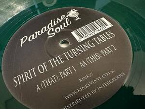 12”★Paradise Soul / Spirit Of The Turning Tables / エレクトロ・プログレッシブ・ハウス！